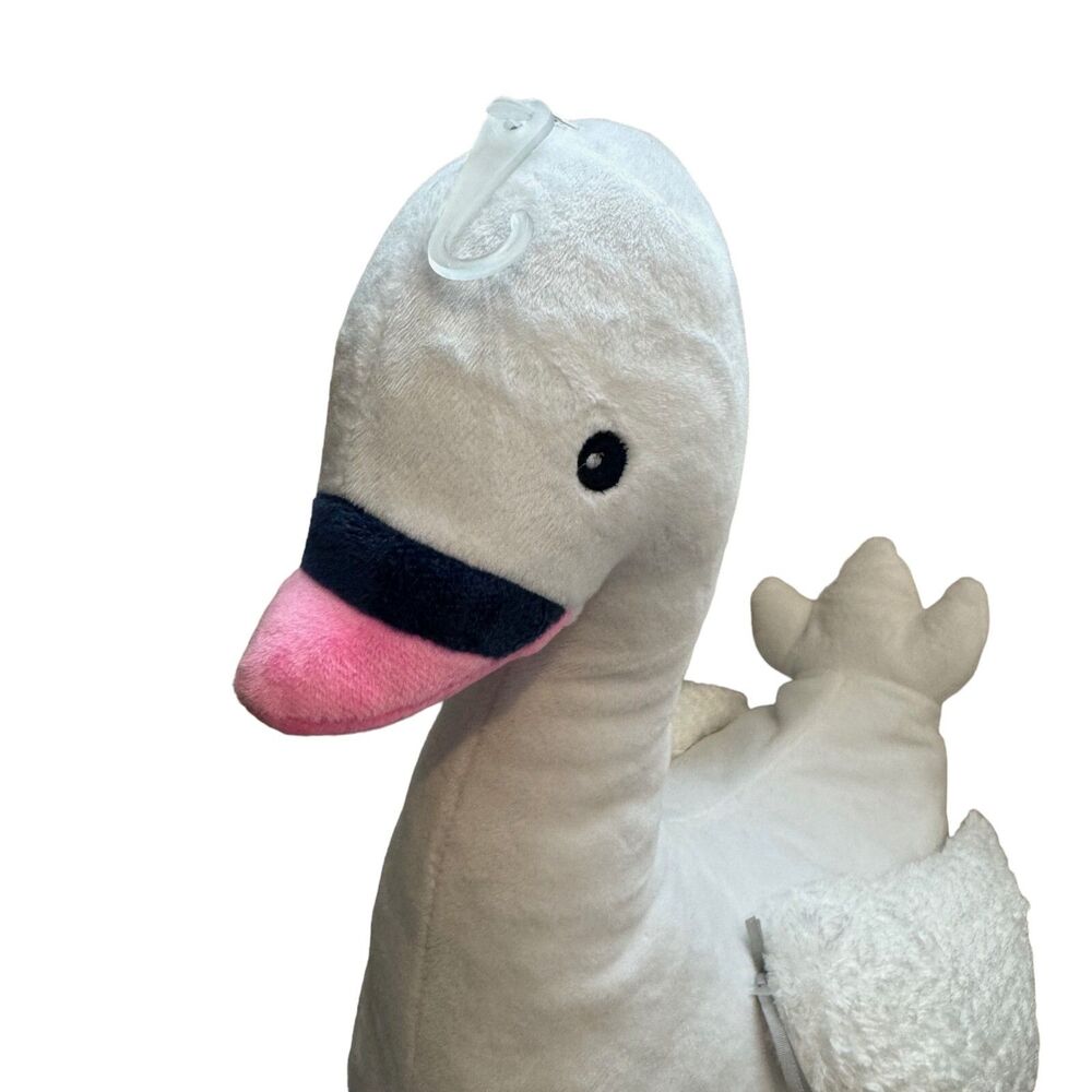 Cloud Island Plush Toy Swan Duck White Stuffed Nursery Decoration Baby Kids NWT - Picture 4 of 9